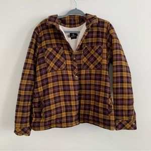 Volcom Plaid Soft Lined Shacket